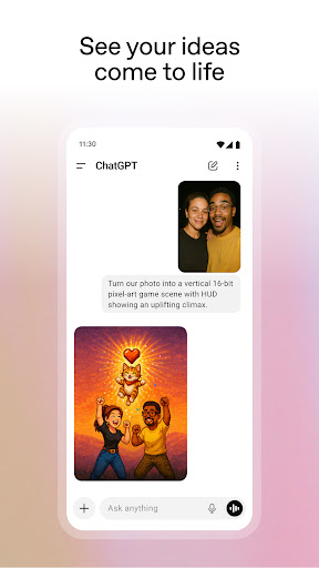 ChatGPT screenshot