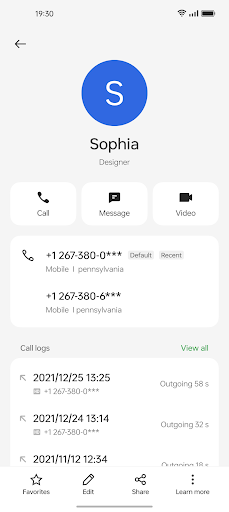 ODialer APK screenshot 5 — Communication app for Android