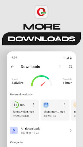 Opera Mini: Fast Web Browser APK screenshot 5 — Communication app for Android
