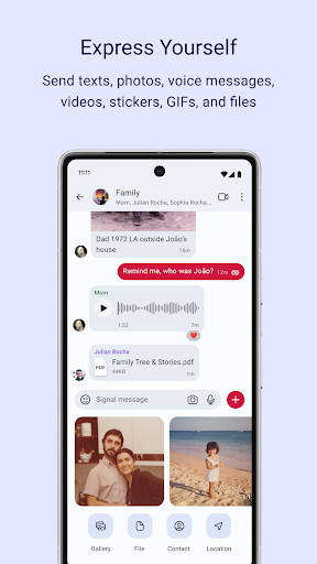 Signal Private Messenger APK screenshot 5 — Communication app for Android