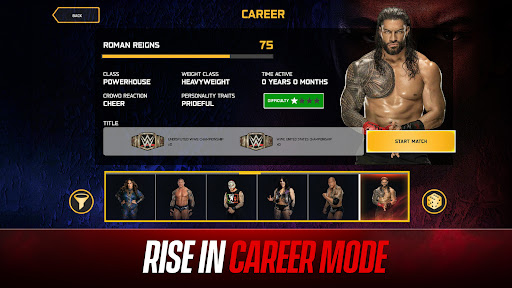 WWE 2K25: Netflix Edition APK screenshot 5 — Sports app for Android