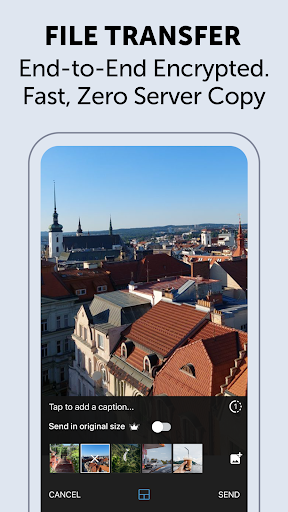 Zangi - Private Messenger APK screenshot 5 — Communication app for Android
