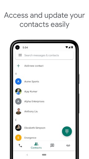 Google Voice APK screenshot 5 — Communication app for Android