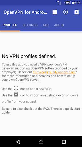 OpenVPN for Android APK screenshot 5 — Communication app for Android
