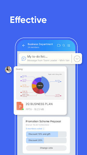 Zalo APK screenshot 5 — Communication app for Android